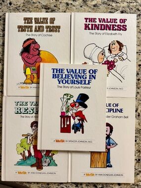 Vintage Valuetale book collection - Set of 5